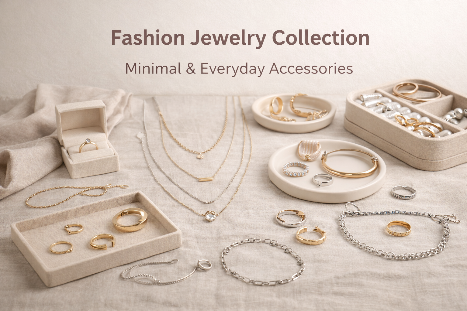 Fashion Jewelry Collection | Minimal & Everyday Accessories
