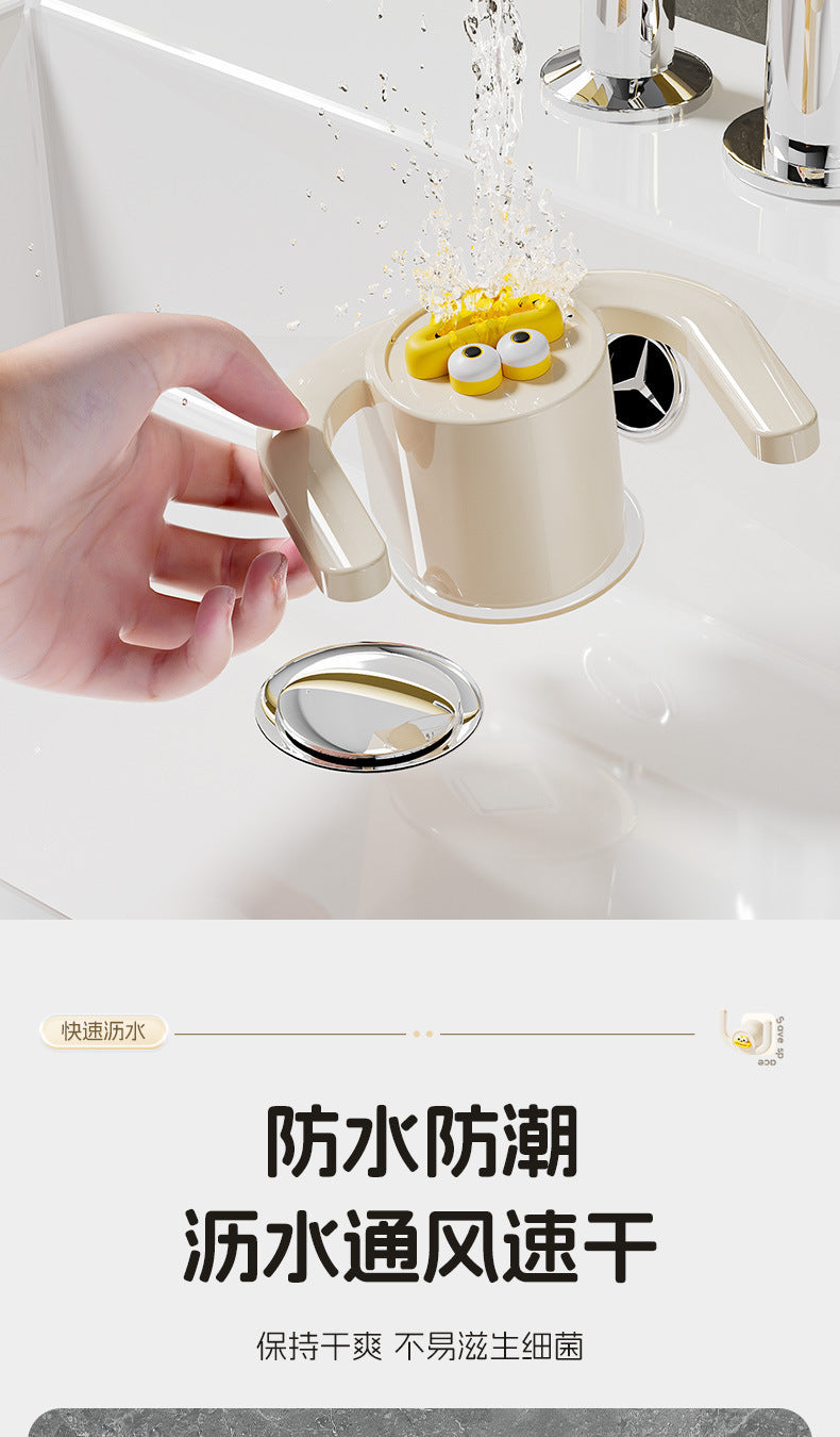 Bathroom Slipper Rack Punch-Free Bathroom Hanging Shoe Storage Fantastic Toilet Wall Slippers Rack Drain Hook 