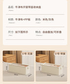 Oxford Cloth Windowed Clothing Storage Box with Lid for Home Use, Large Fabric Organizer Box, Magic Organizer 