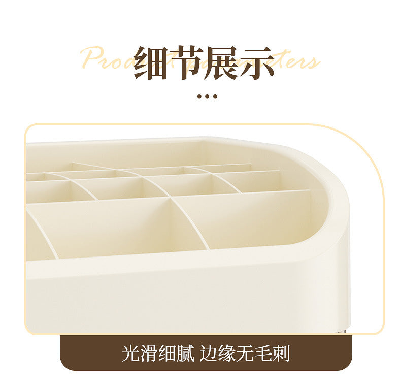 New Makeup Box Cosmetic Storage Box Drawer Desktop Storage Cabinet Dressing Table Miscellaneous Storage Box Large Capacity 