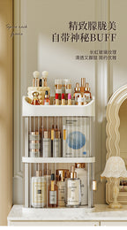 New Makeup Box Cosmetic Storage Box Drawer Desktop Storage Cabinet Dressing Table Miscellaneous Storage Box Large Capacity 