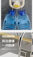 Bathroom Slipper Rack Punch-Free Bathroom Hanging Shoe Storage Fantastic Toilet Wall Slippers Rack Drain Hook 