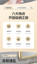 Bathroom Slipper Rack Punch-Free Bathroom Hanging Shoe Storage Fantastic Toilet Wall Slippers Rack Drain Hook 