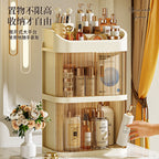 New Makeup Box Cosmetic Storage Box Drawer Desktop Storage Cabinet Dressing Table Miscellaneous Storage Box Large Capacity 