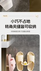 Bathroom Slipper Rack Punch-Free Bathroom Hanging Shoe Storage Fantastic Toilet Wall Slippers Rack Drain Hook 